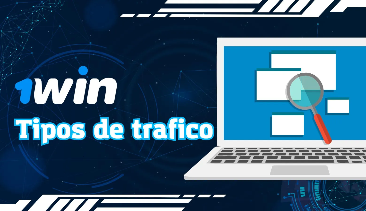 En el programa de afiliados de 1win, se permite cualquier tráfico que desee